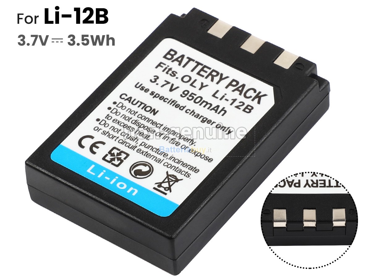 Batteria per Olympus CAMEDIA X-3