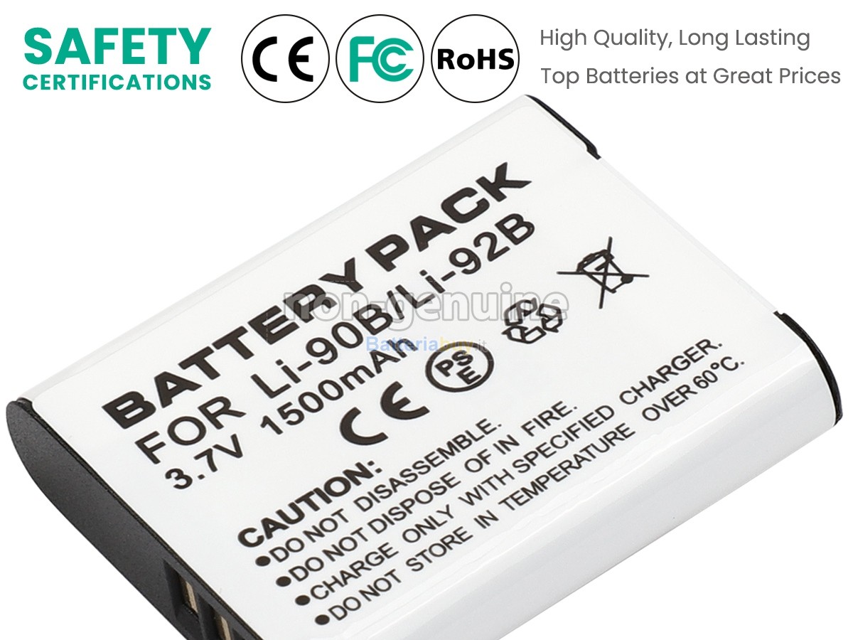 Batteria per Olympus STYLUS SH-50