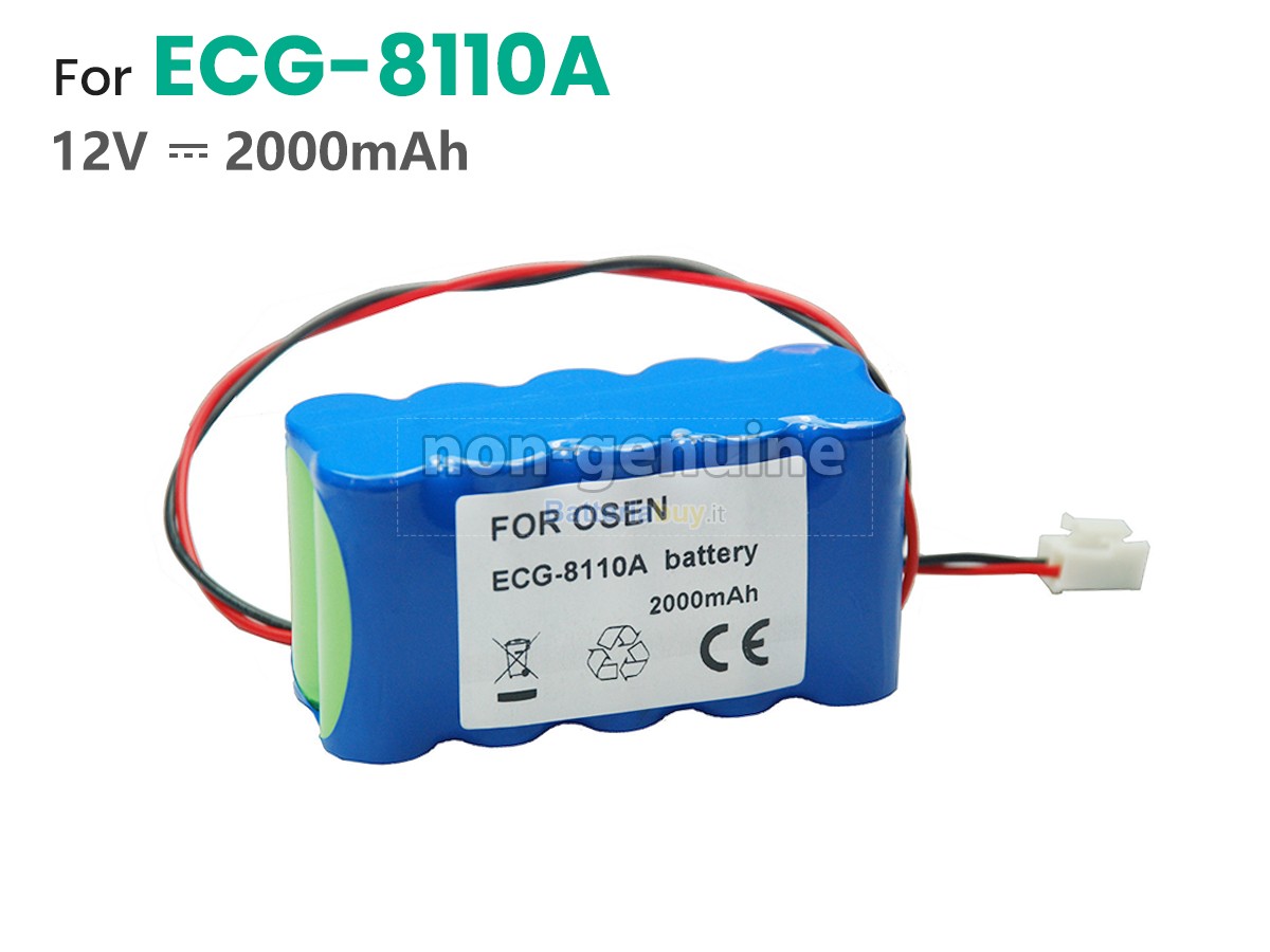 Batteria per OSEN ECG-8110 BAT