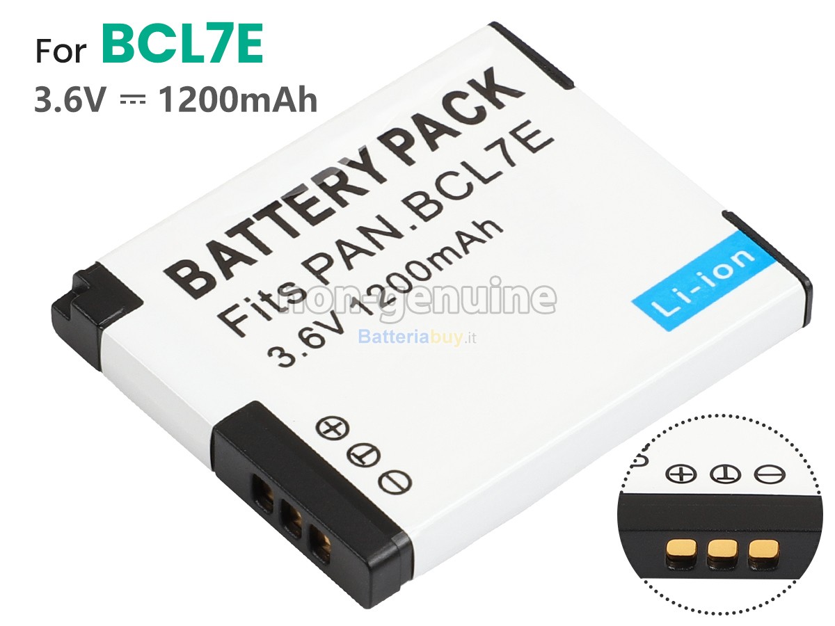 Batteria per Panasonic LUMIX DMC-SZ10EG