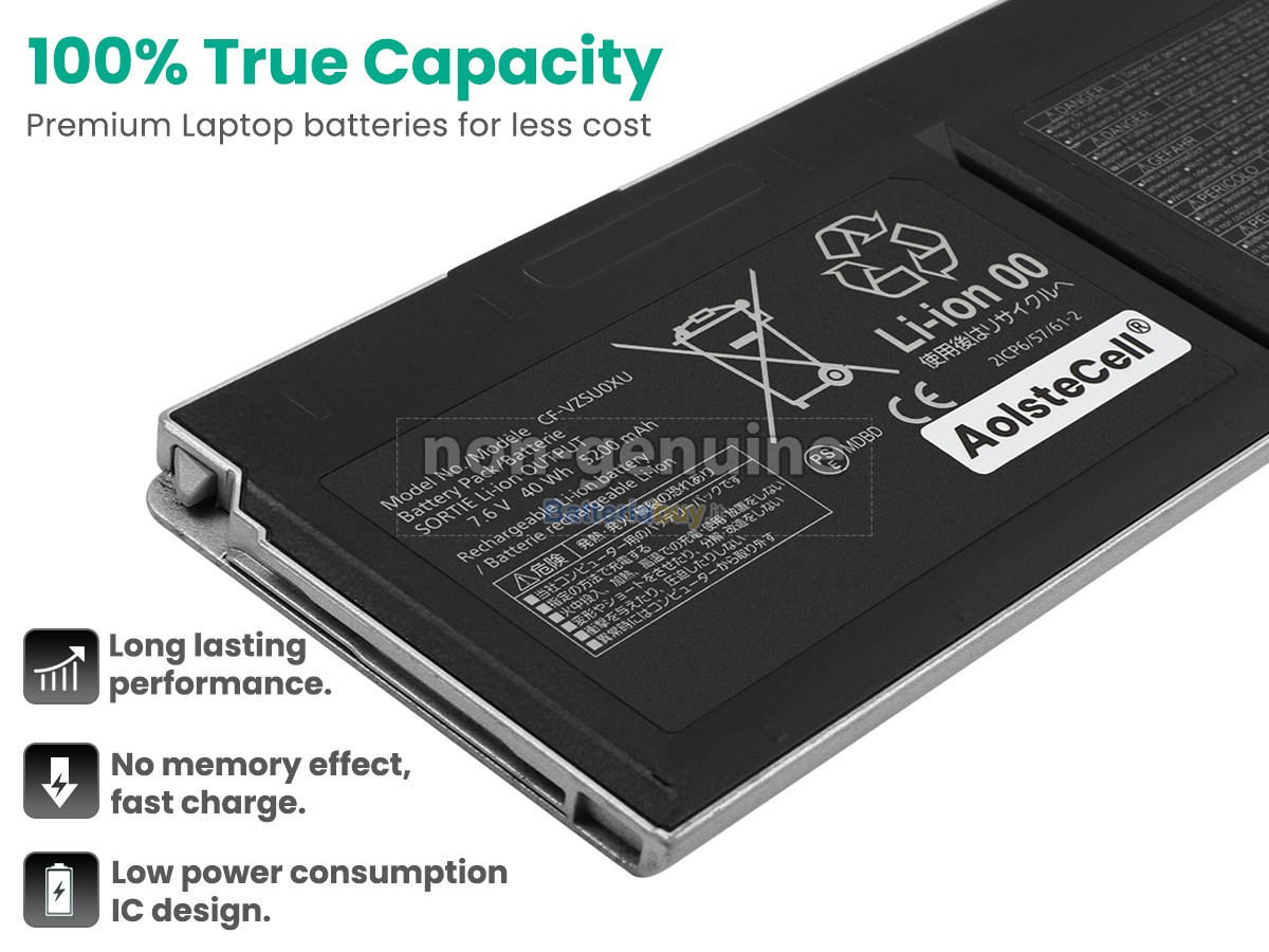 Batteria per Panasonic CF-XZ62