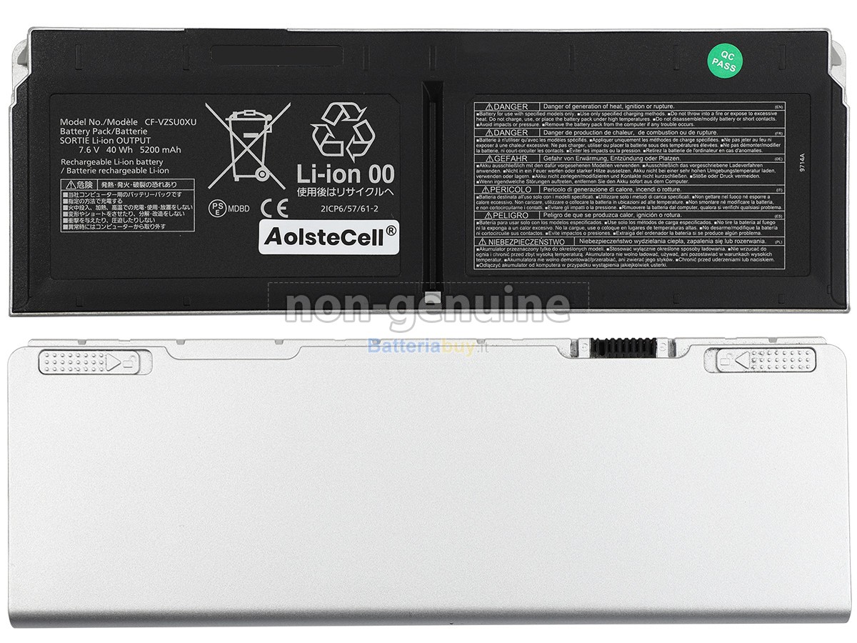 Batteria per Panasonic CF-XZ62