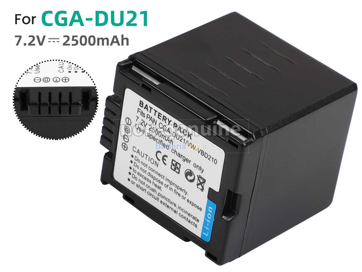 Batteria per Panasonic SDR-H250EB-S