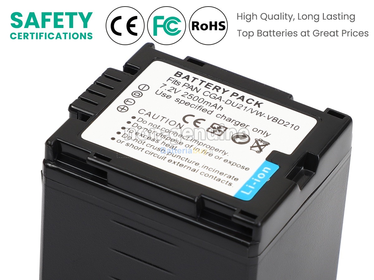 Batteria per Panasonic SDR-H250EB-S