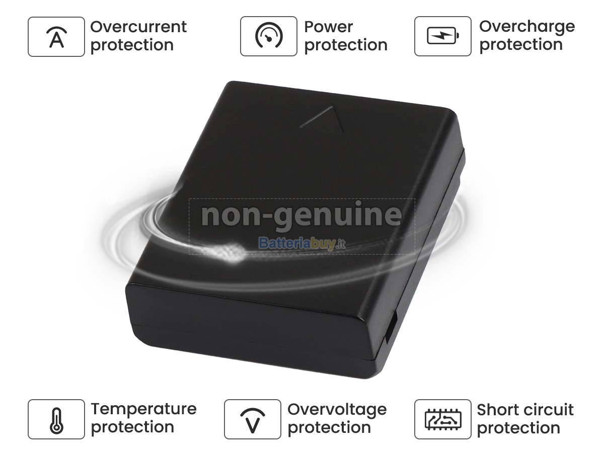 Batteria per Panasonic LUMIX DMC-FZ5EB