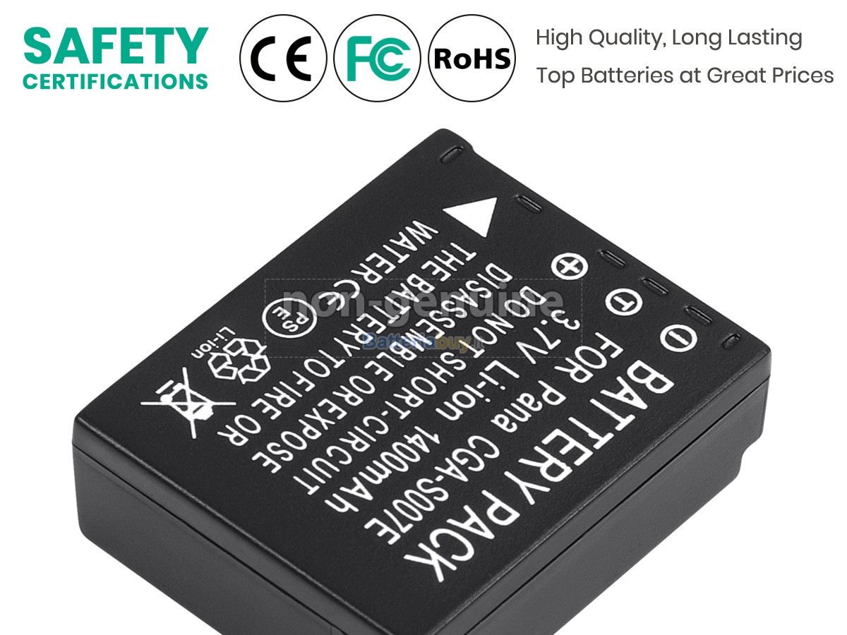 Batteria per Panasonic DMC TZ4
