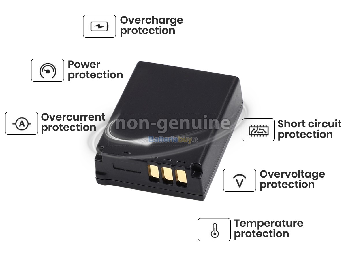 Batteria per Panasonic DMC TZ4