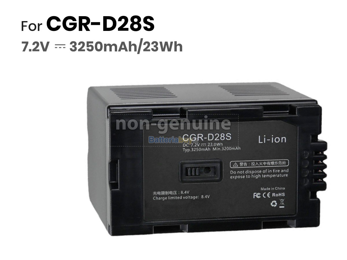 Batteria per Panasonic CGA-D08