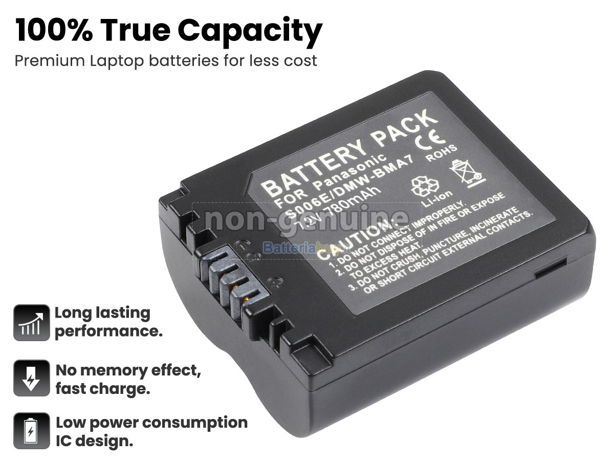 Batteria per Panasonic LUMIX DMC-FZ8S