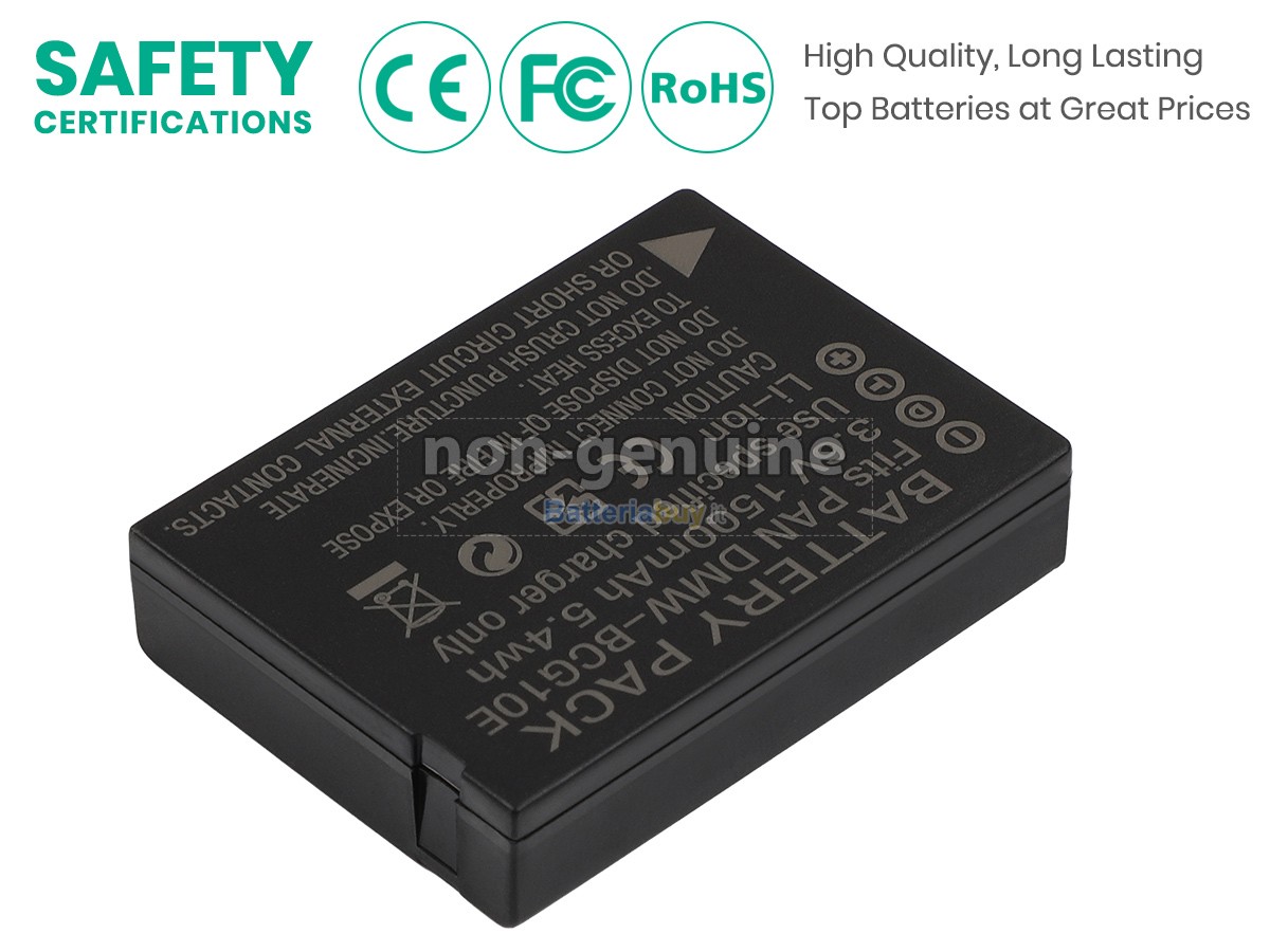 Batteria per Panasonic LUMIX DMC-ZR1