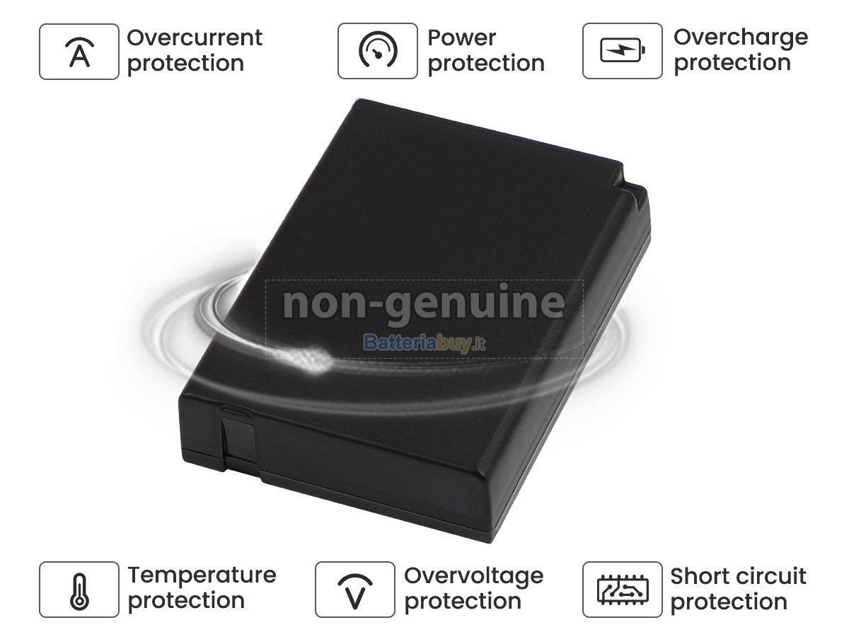Batteria per Panasonic LUMIX DMC-ZR1
