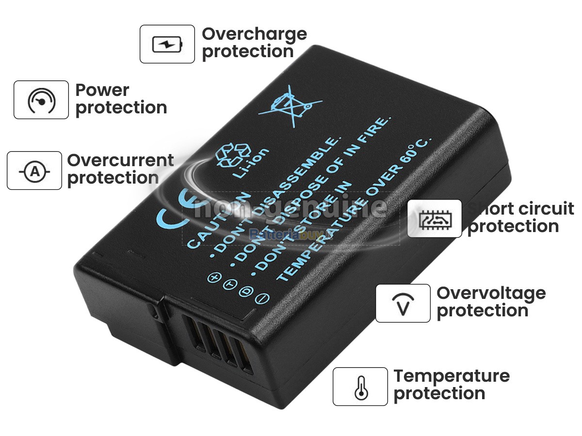 Batteria per Panasonic LUMIX DMC-GF2WEB