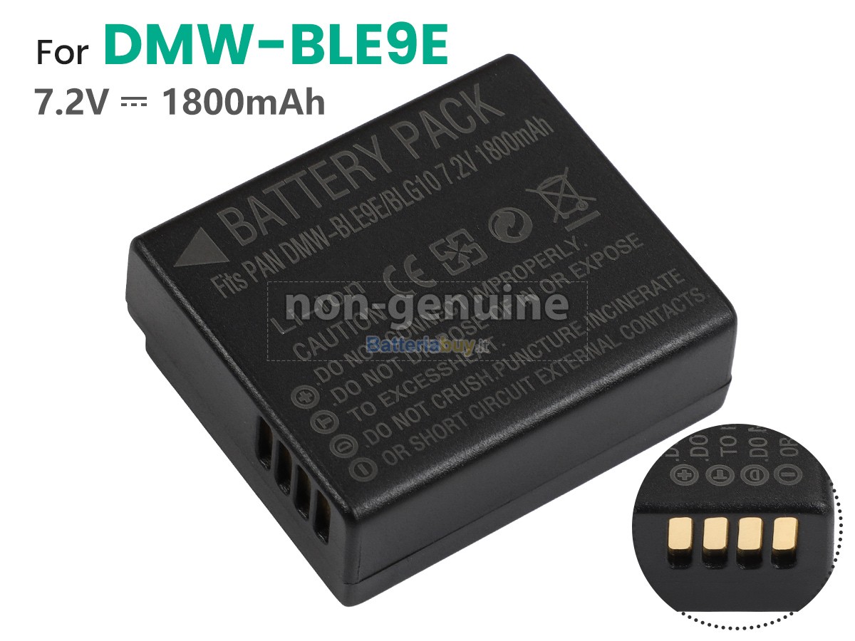 Batteria per Panasonic DMCGF5X