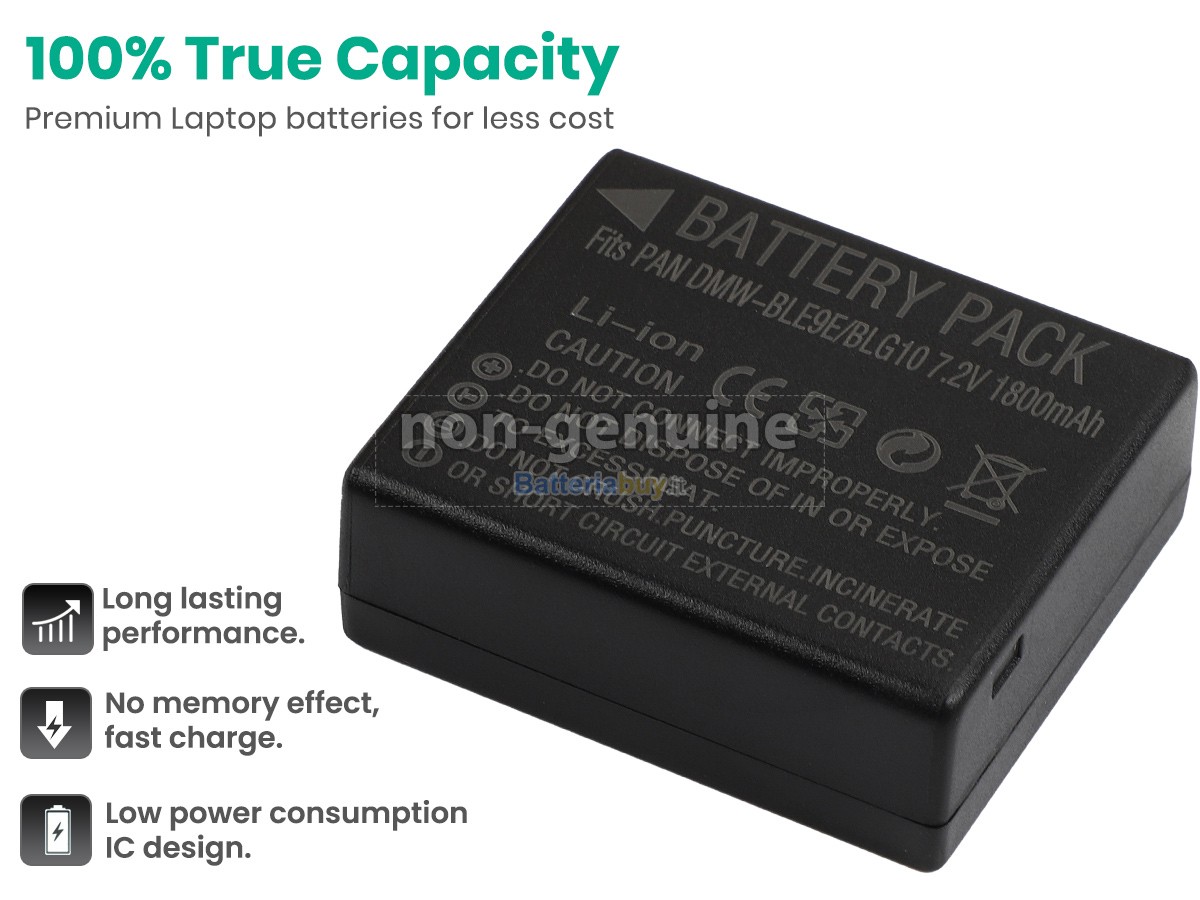 Batteria per Panasonic DMCGF5X