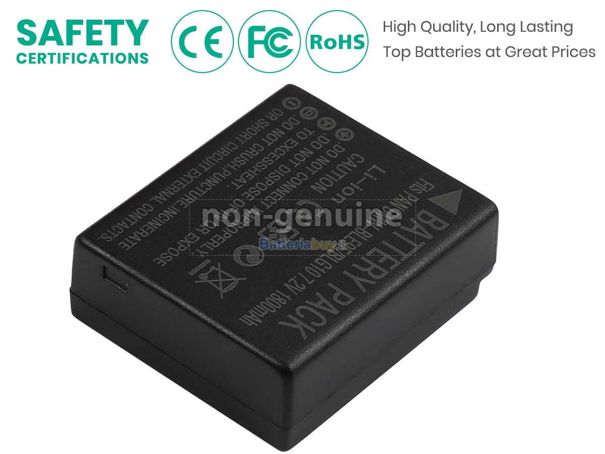 Batteria per Panasonic DMCGF5X