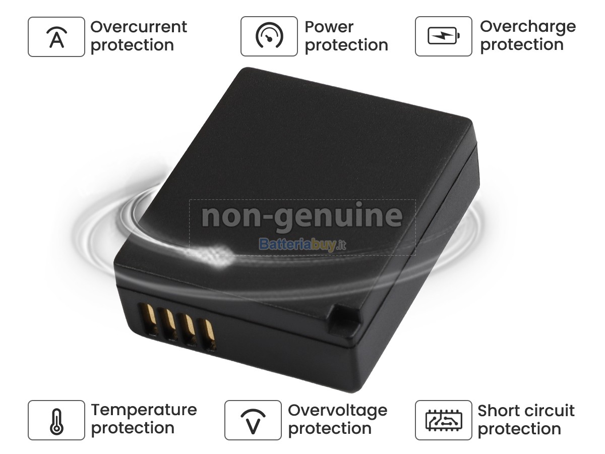 Batteria per Panasonic DMCGF5X