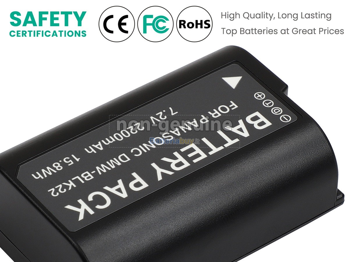 Batteria per Panasonic LUMIX DC-G9-K