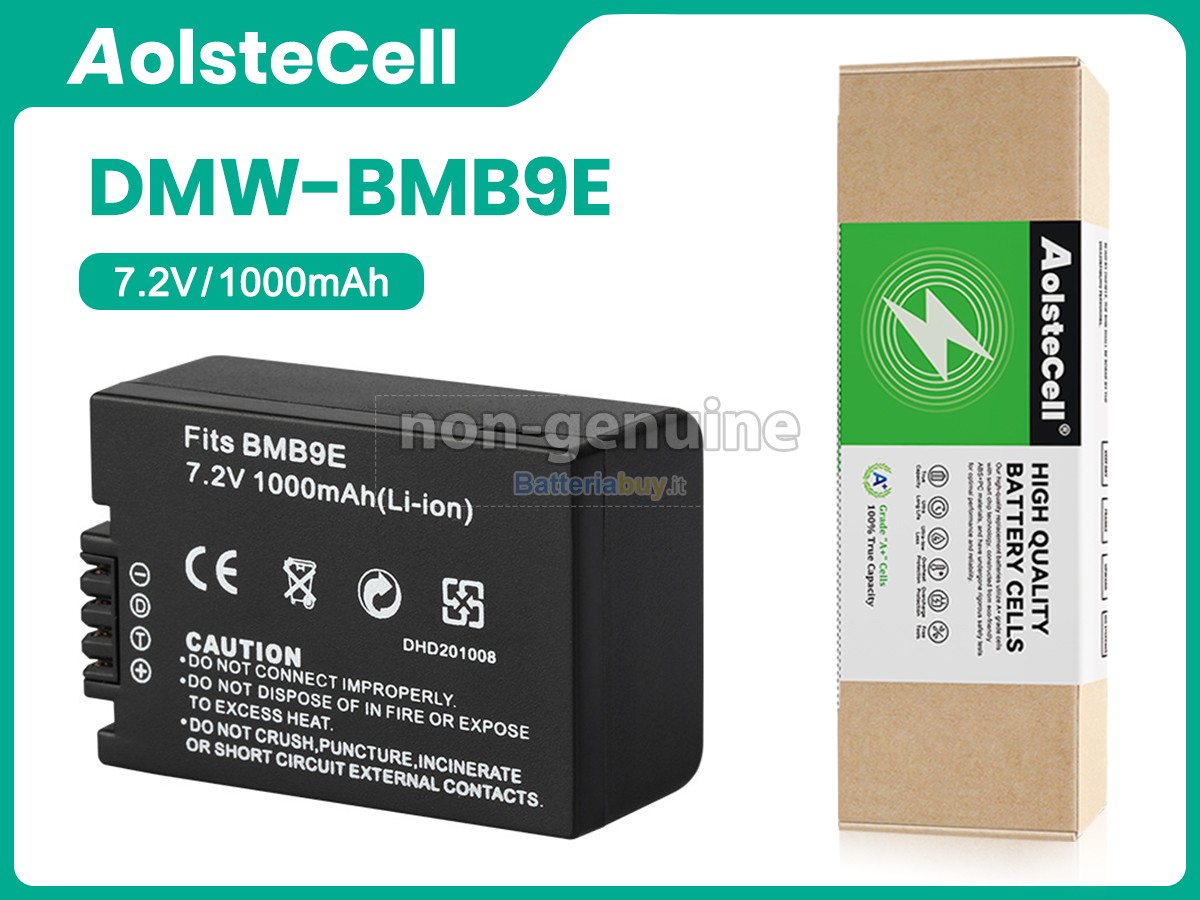 Batteria per Panasonic LUMIX DMC-FZ100