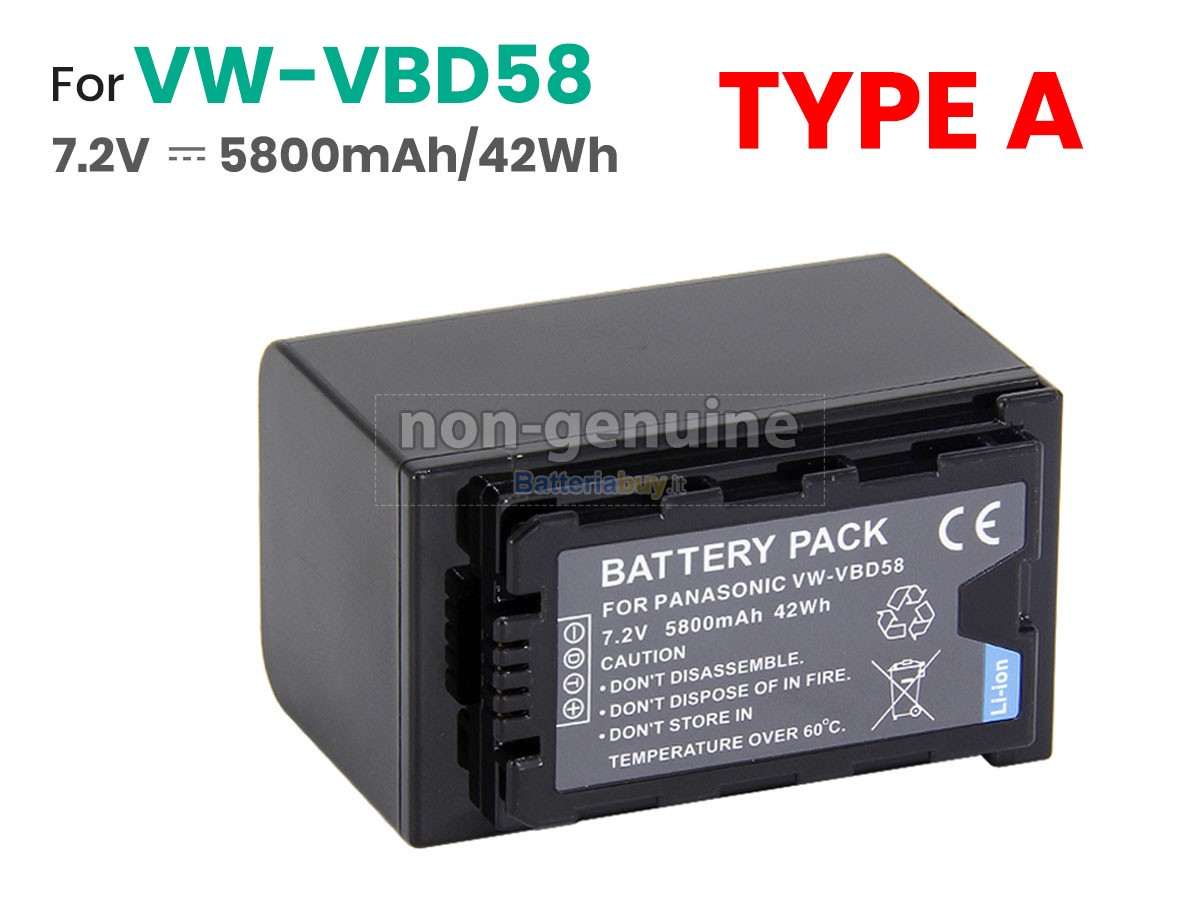 Batteria per Panasonic AG-UX180