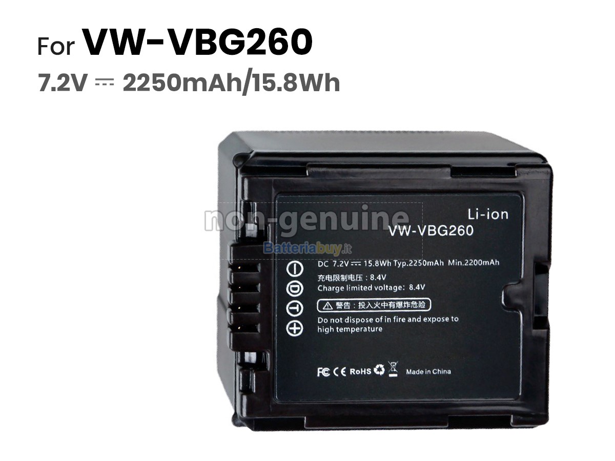 Batteria per Panasonic AG-HMC151