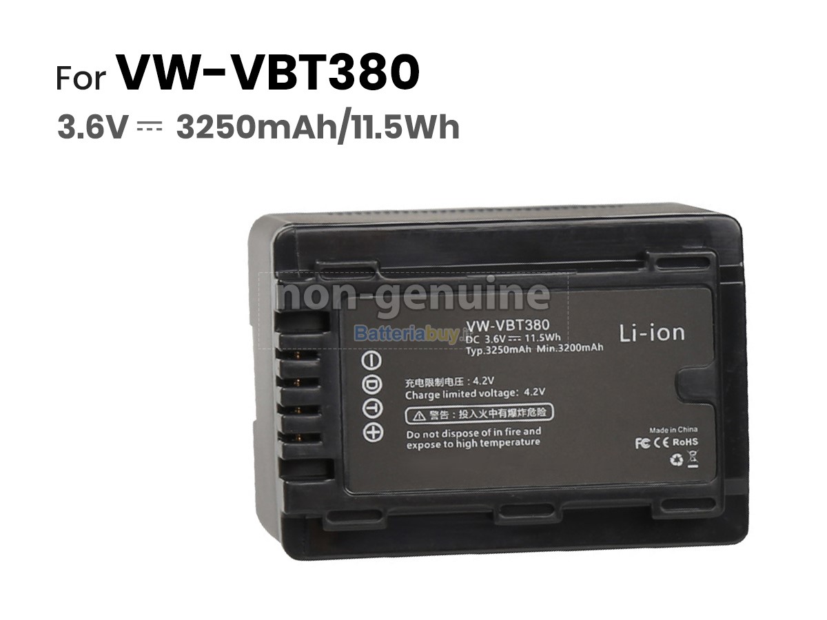 Batteria per Panasonic HC-WXF990M