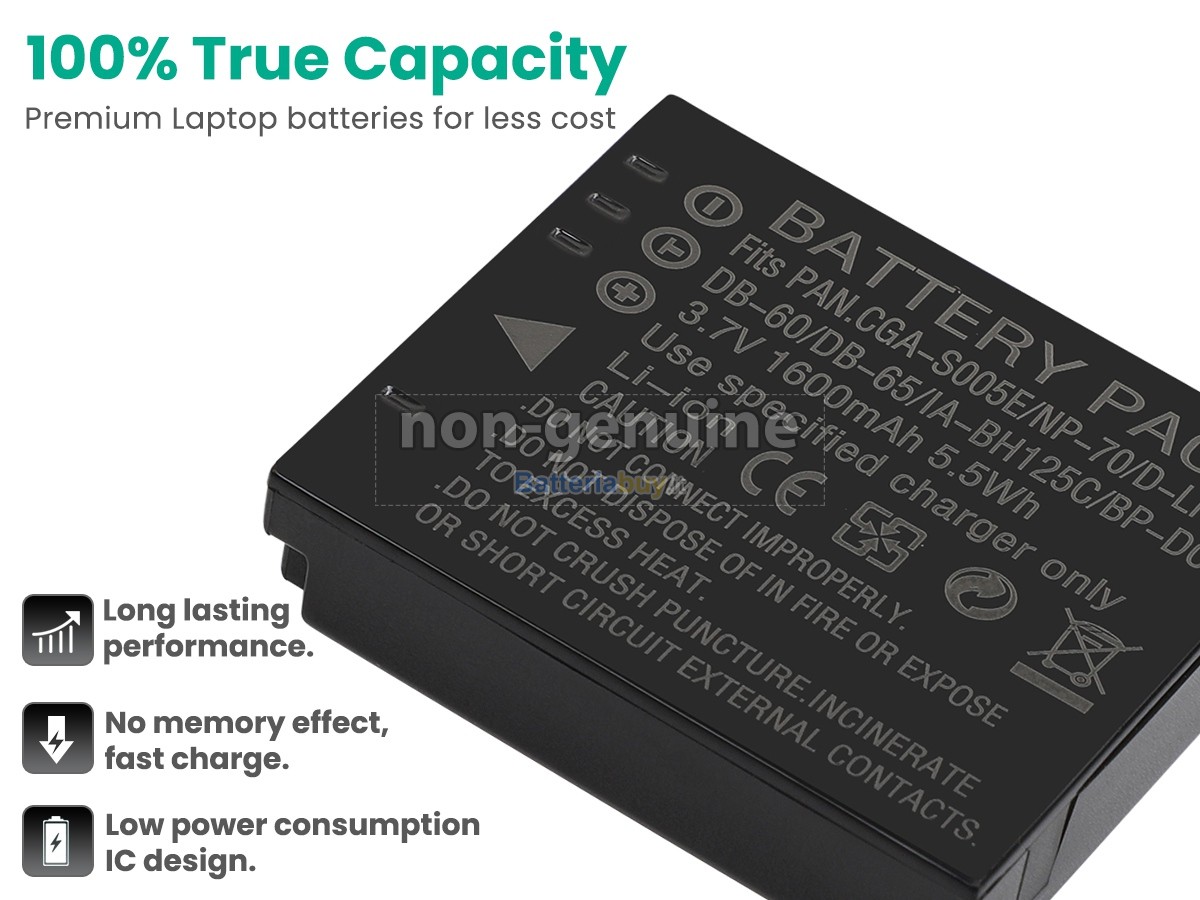 Batteria per PENTAX D-LI106