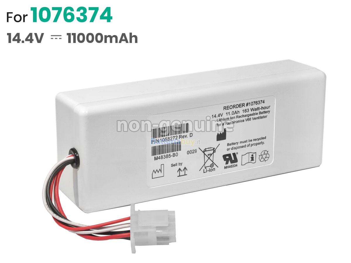 Batteria per Philips 1076374