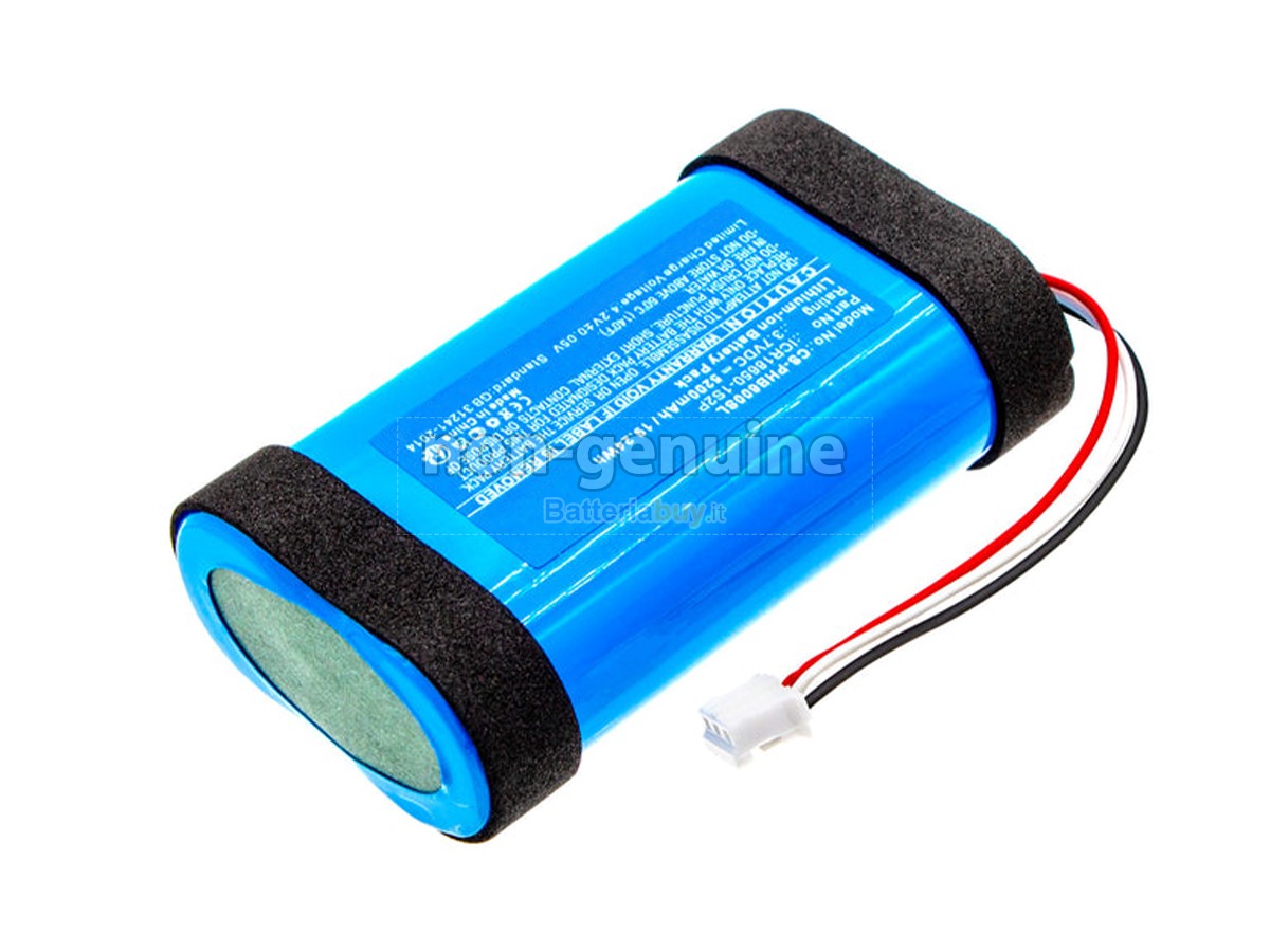 Batteria per Philips ICR18650-1S2P