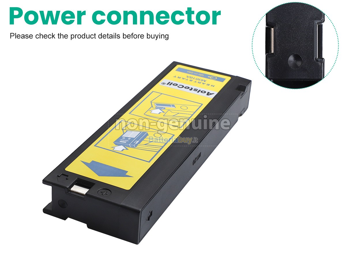 Batteria per Philips HEARTSTREAM XLT