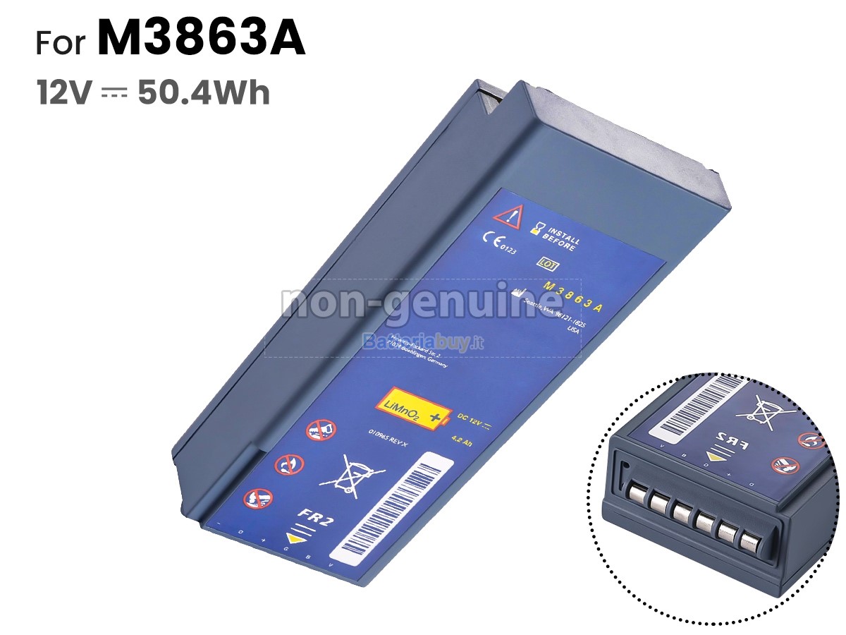Batteria per Philips M3860A