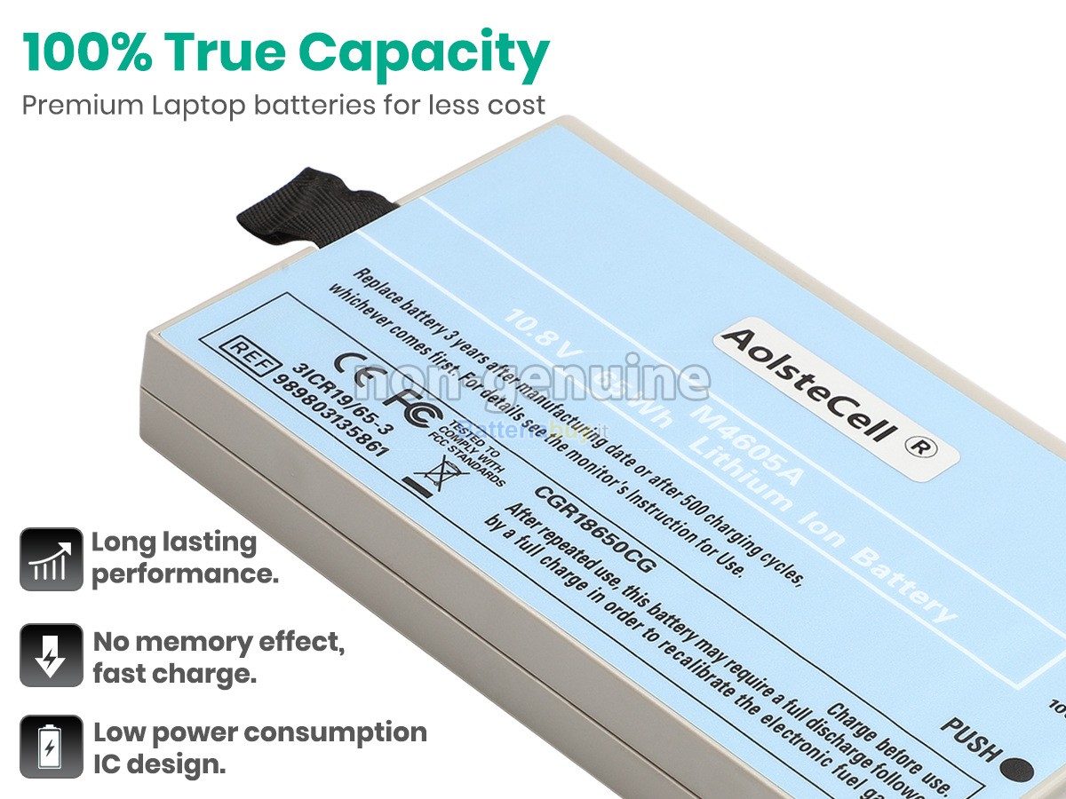 Batteria per Philips INTELLIVUE MP20 M8001A