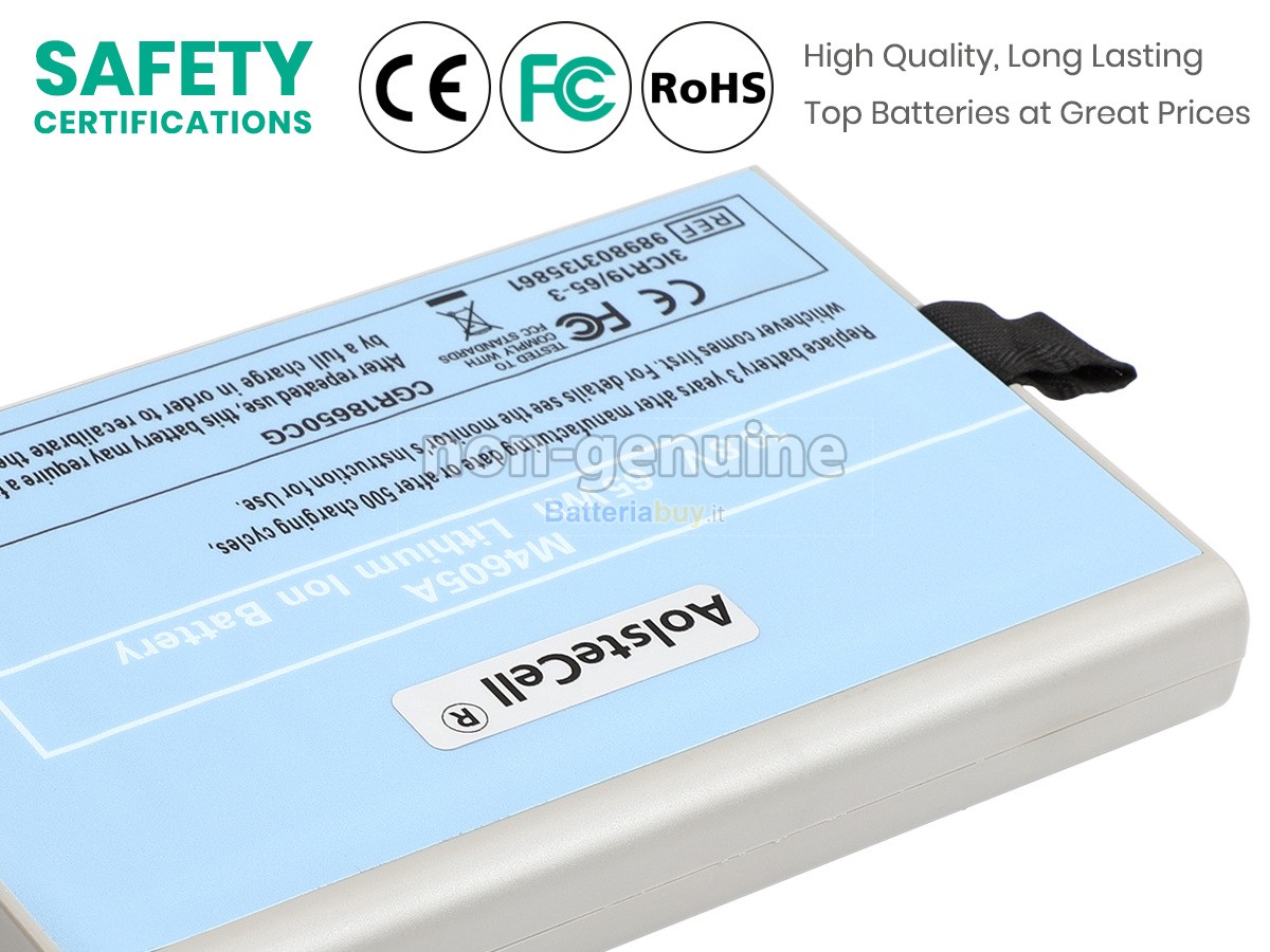 Batteria per Philips INTELLIVUE MP20 M8001A