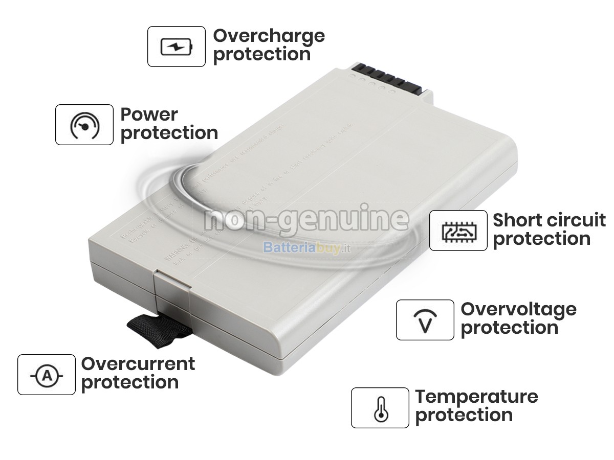 Batteria per Philips INTELLIVUE MP20 M8001A
