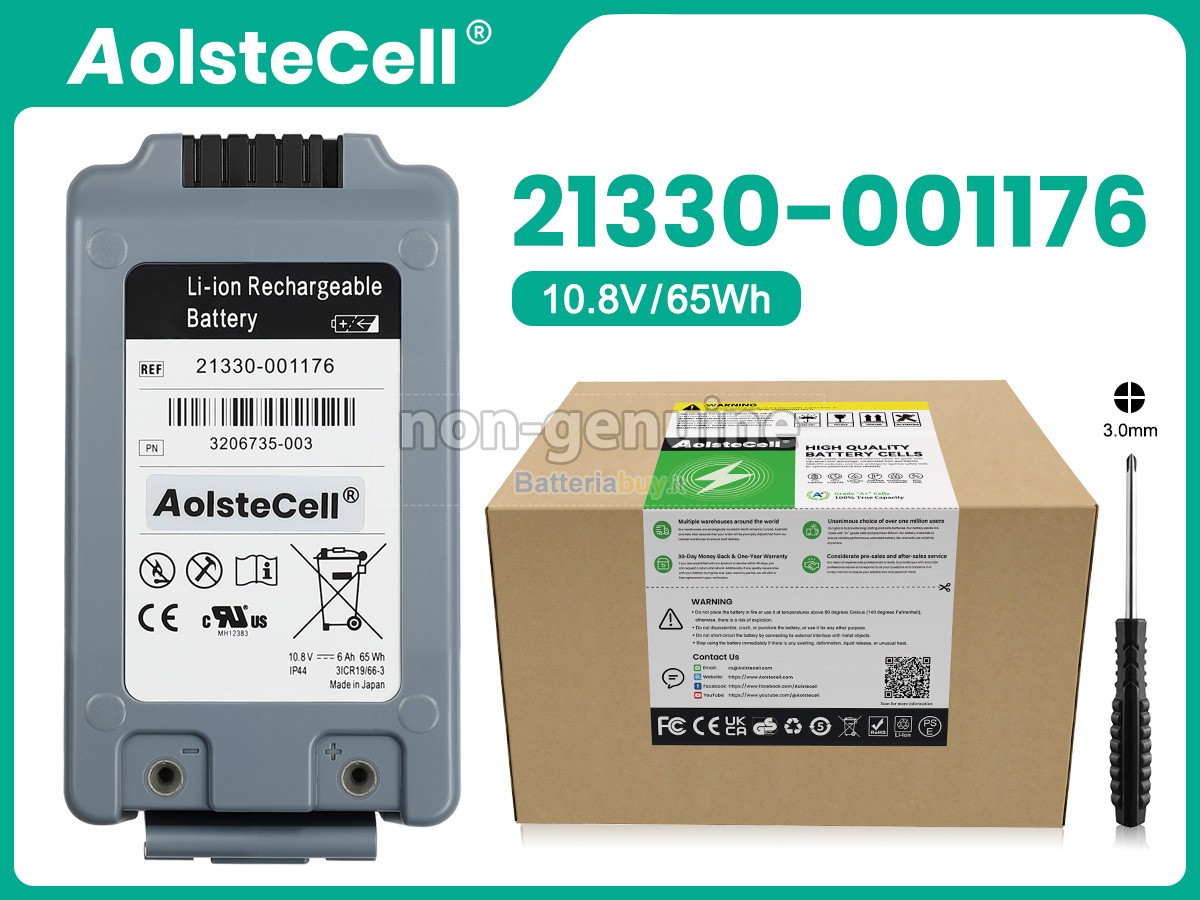 Batteria per Physio Control 21330-001176