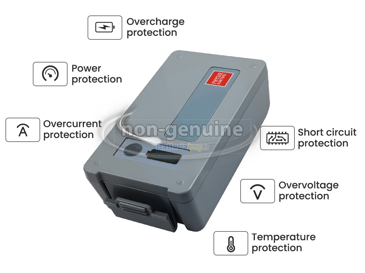 Batteria per Physio Control 21330-001176