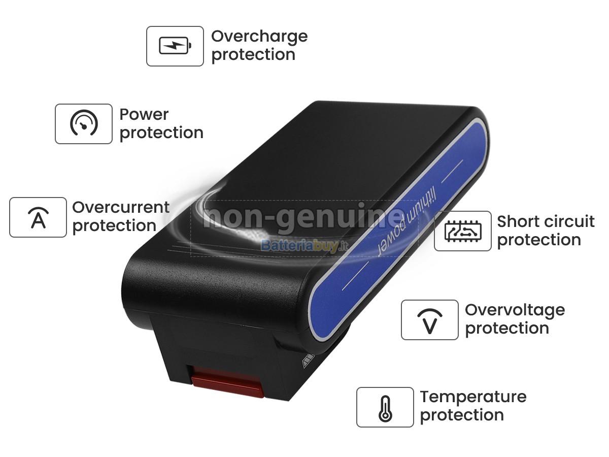 Batteria per Polaris T-DC39