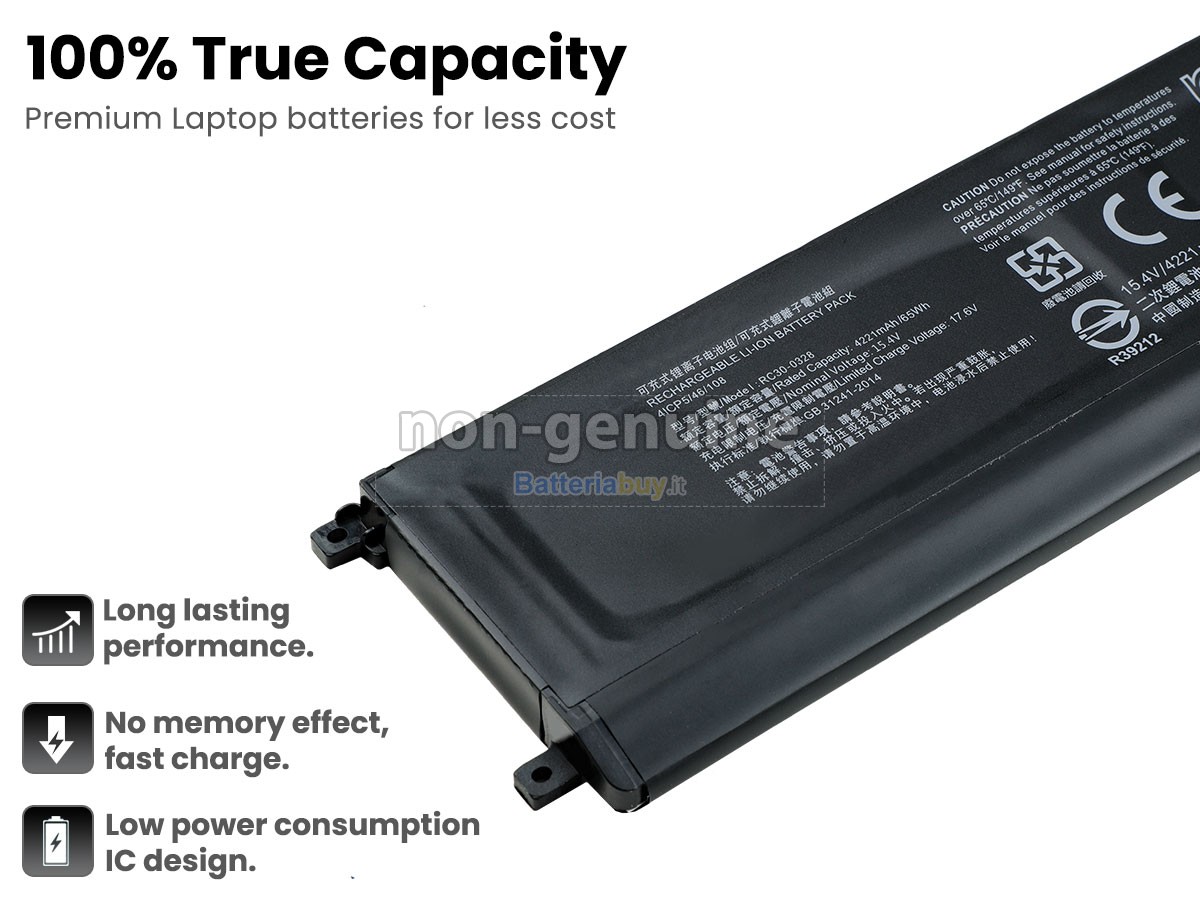 Batteria per Razer BLADE 15 BASE MODEL 2020