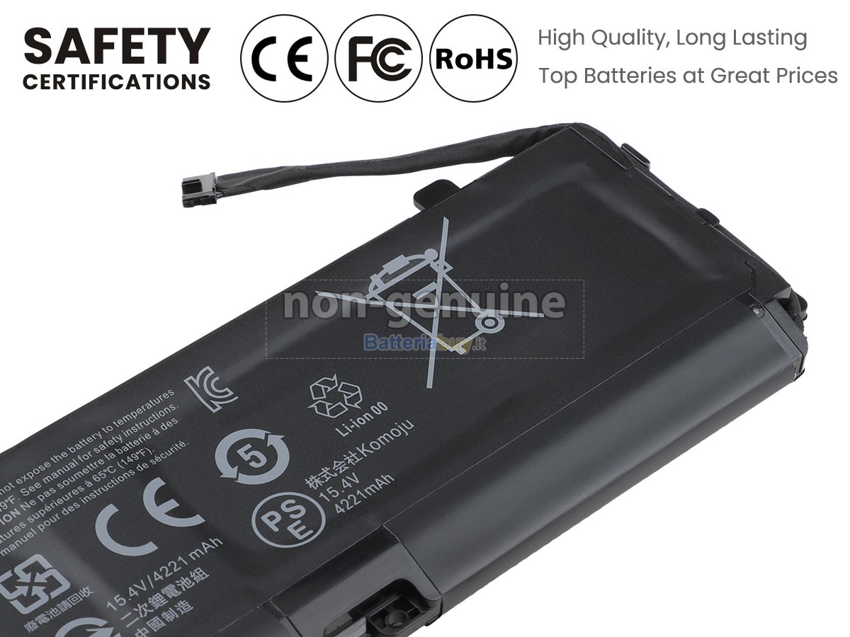Batteria per Razer BLADE 15 BASE MODEL 2020