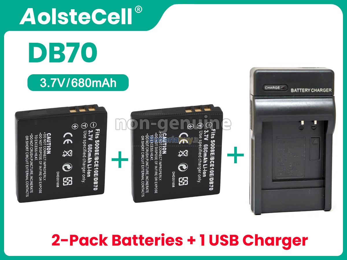 Batteria per Ricoh R10