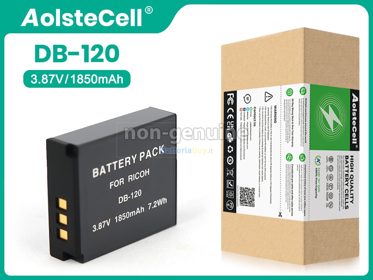 Batteria per Ricoh DB-120