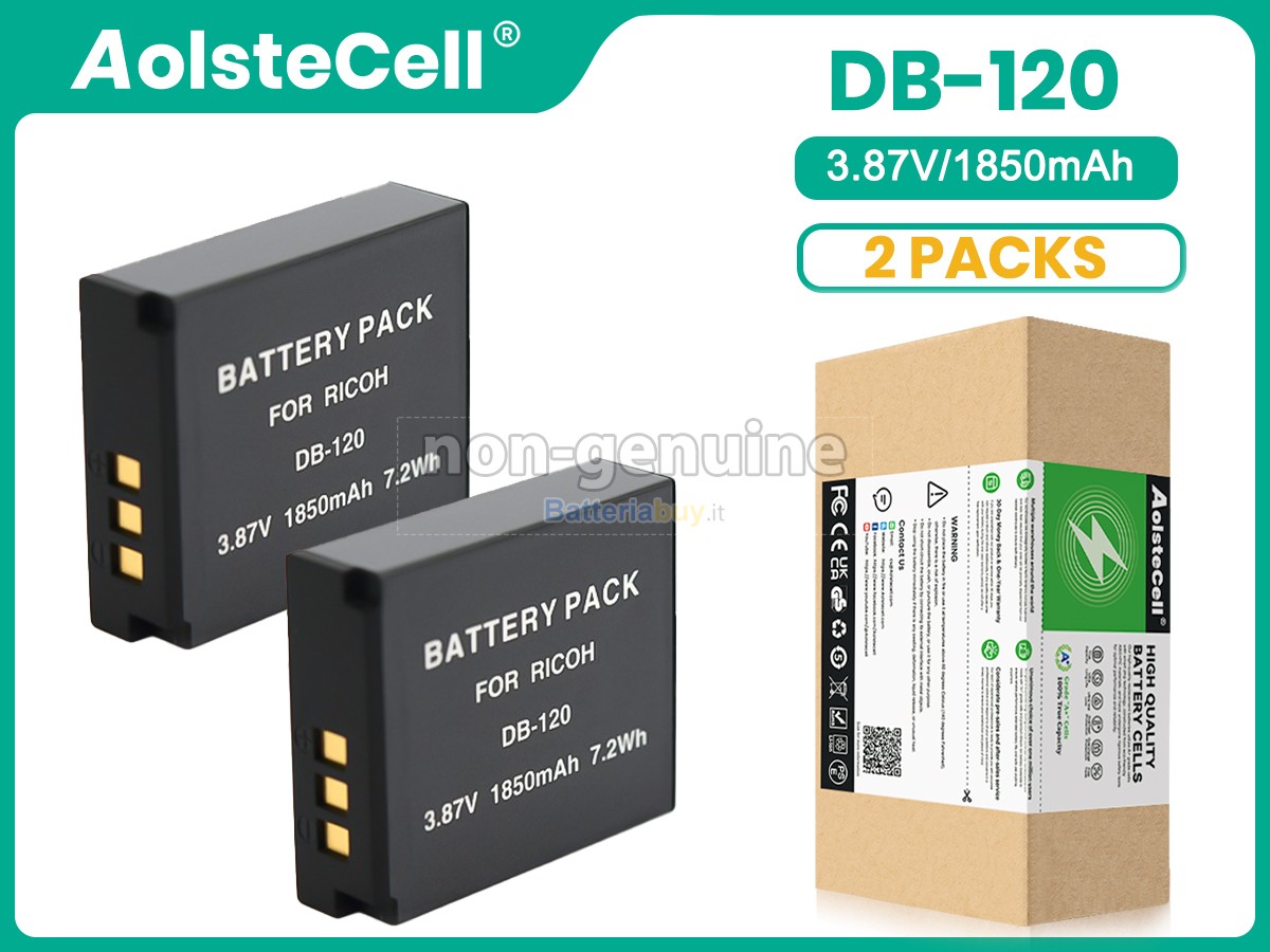 Batteria per Ricoh DB-120