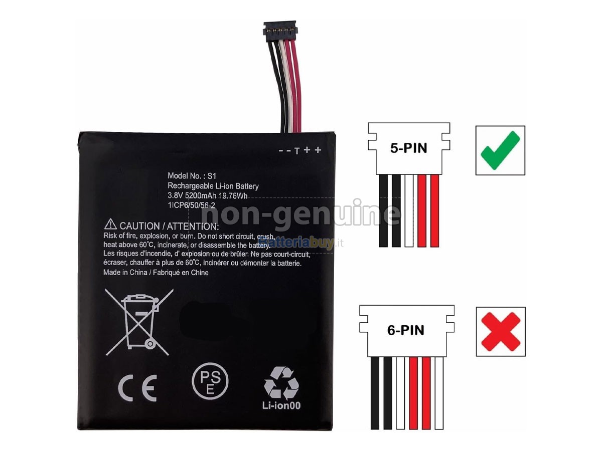 Batteria per Ring VIDEO DOORBELL 2 GENERATION