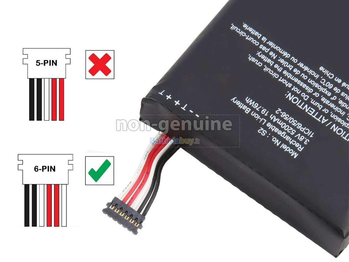 Batteria per Ring VIDEO DOORBELL 1 GENERATION