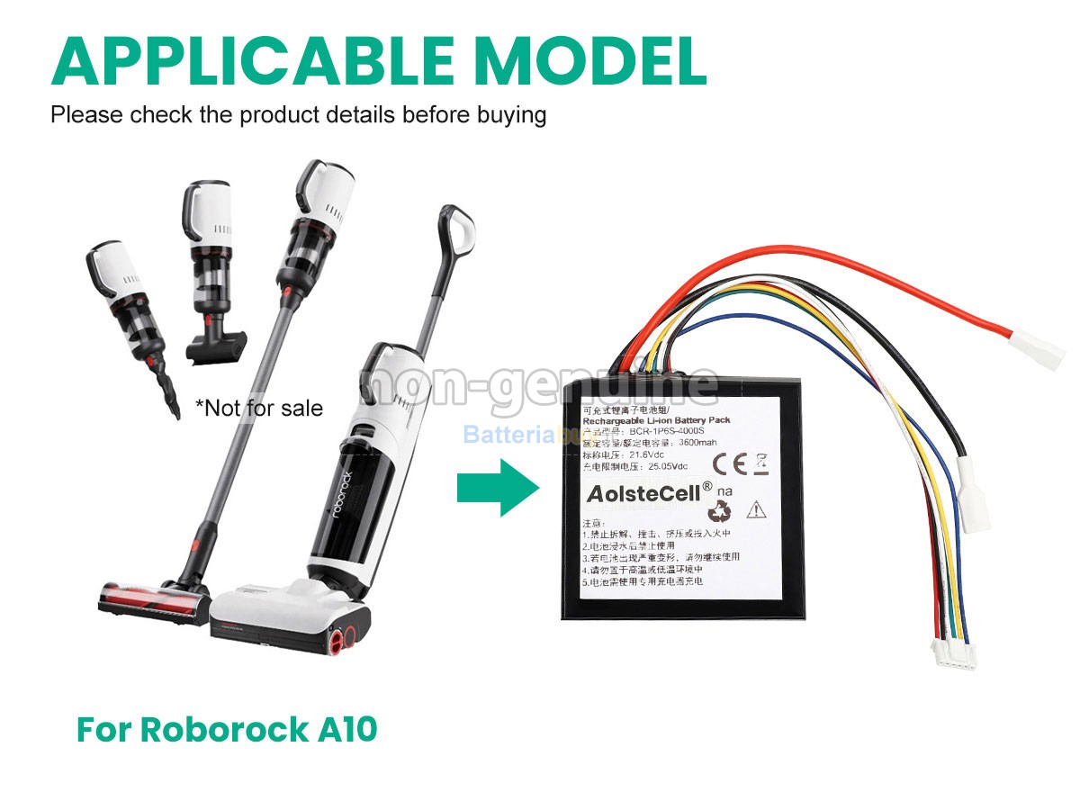 Batteria per Roborock WD2H1A