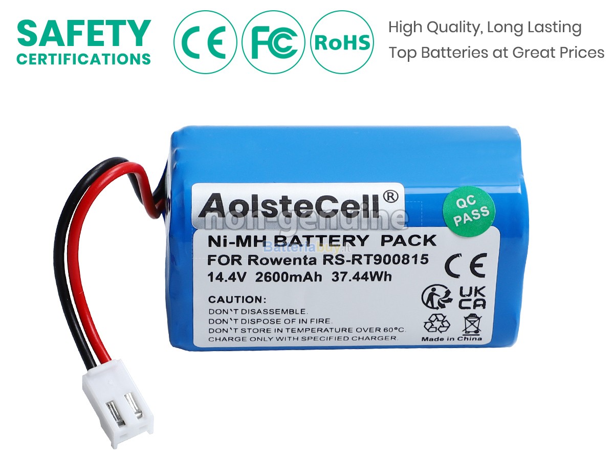 Batteria per Rowenta RS-RT900815