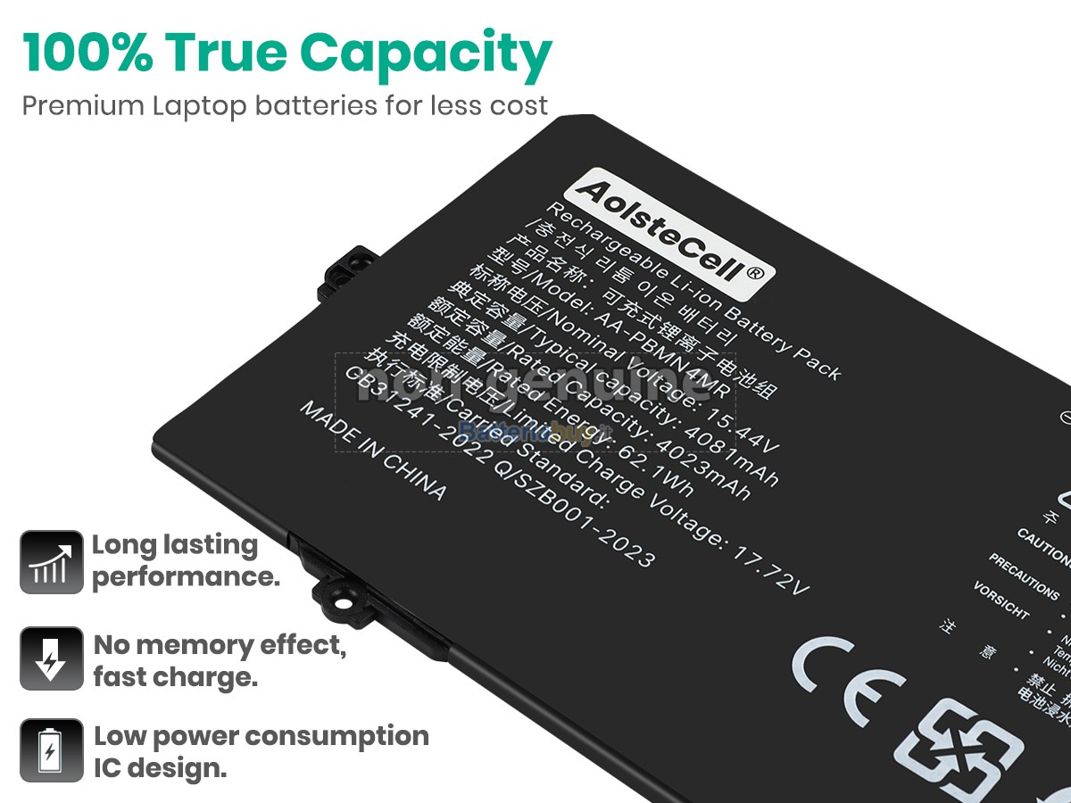 Batteria per Samsung Galaxy Book2 PRO 360 13 NP930QED-KB1BE