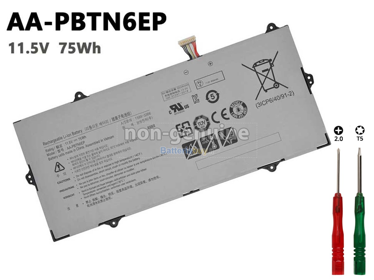 Batteria per Samsung NOTEBook 9 ALWAYS NP950XBE