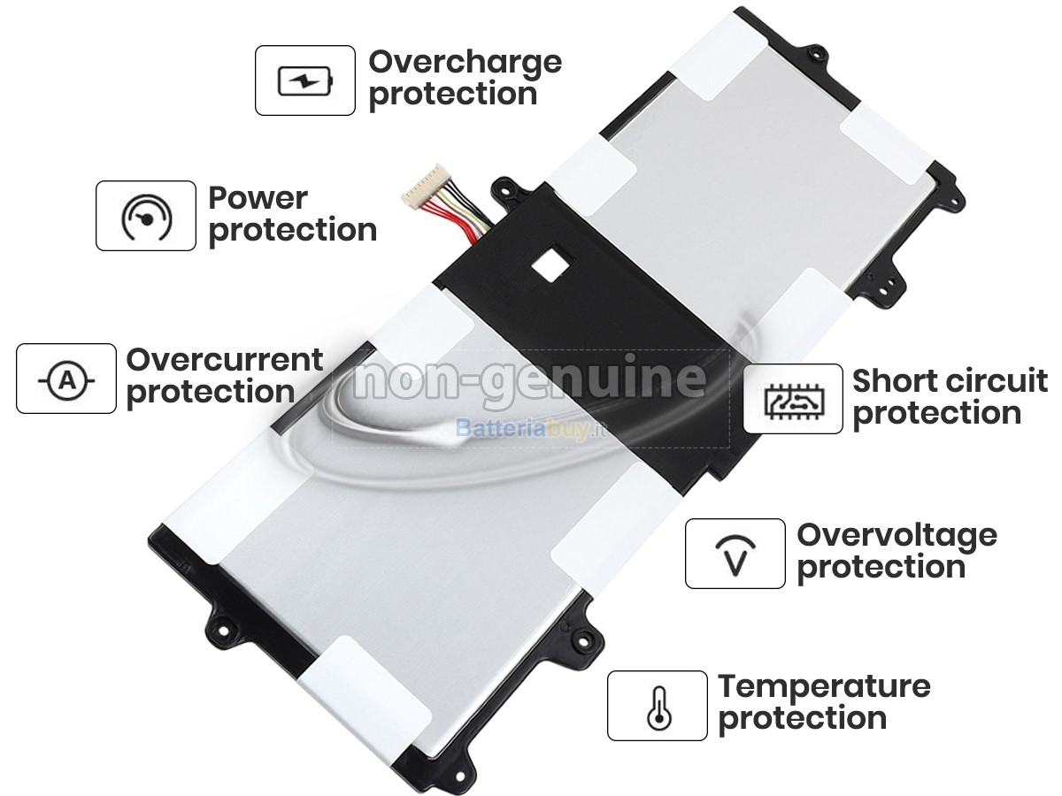 Batteria per Samsung Series 9 NOTEBook NP900X3L