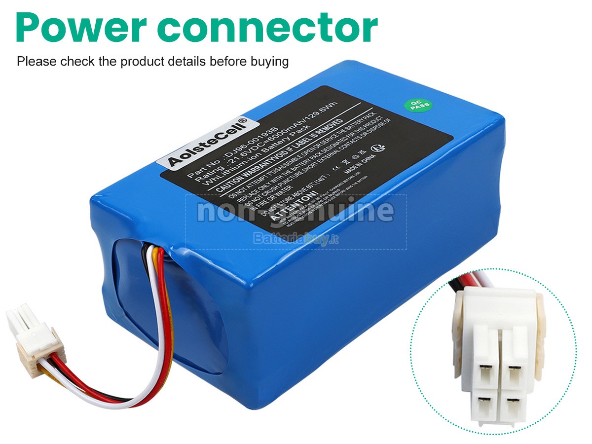 Batteria per Samsung POWERBOT VR7000