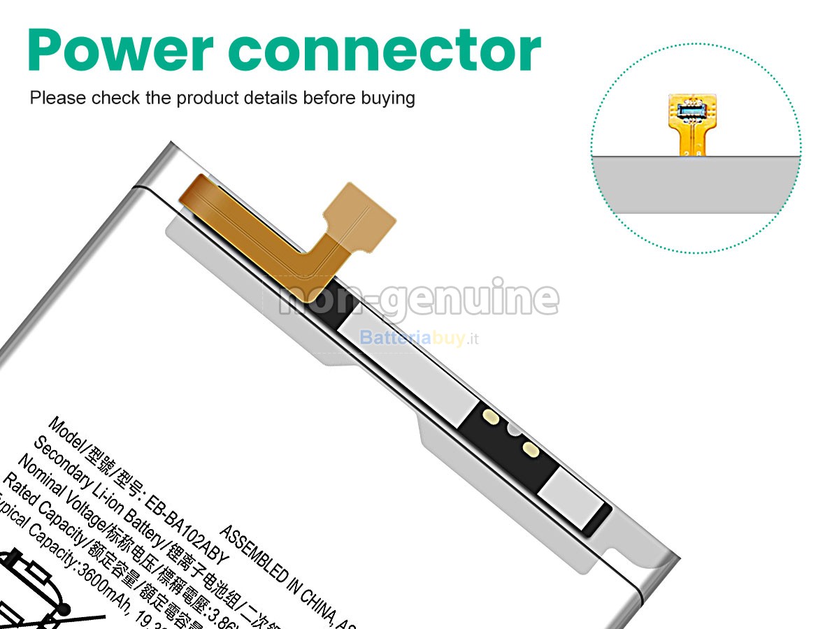 Batteria per Samsung GALAXY A20E SM-A202F